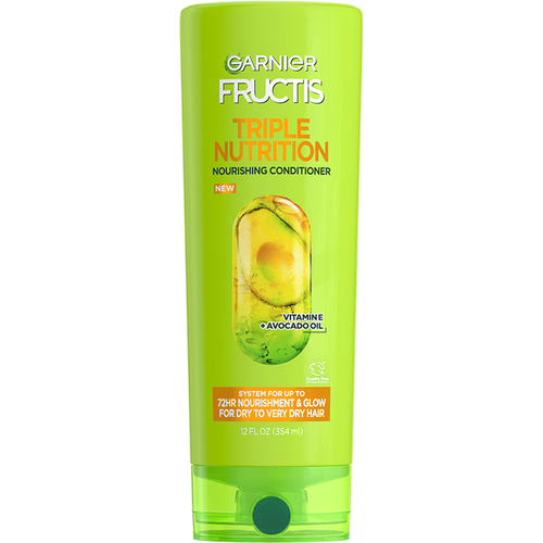 Fructis Triple Nutrition Conditioner for nourished hair - Garnier