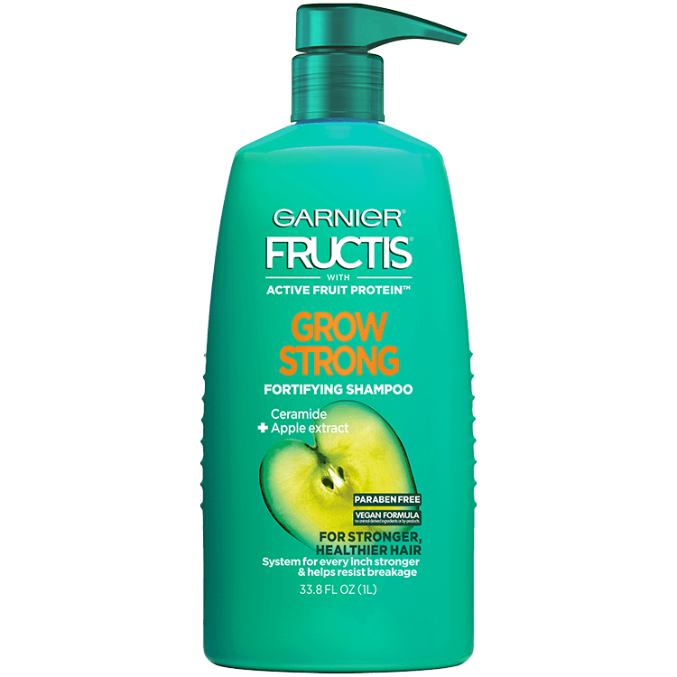 Grow Strong Shampoo Strong Shiny Healthy Hair Garnier