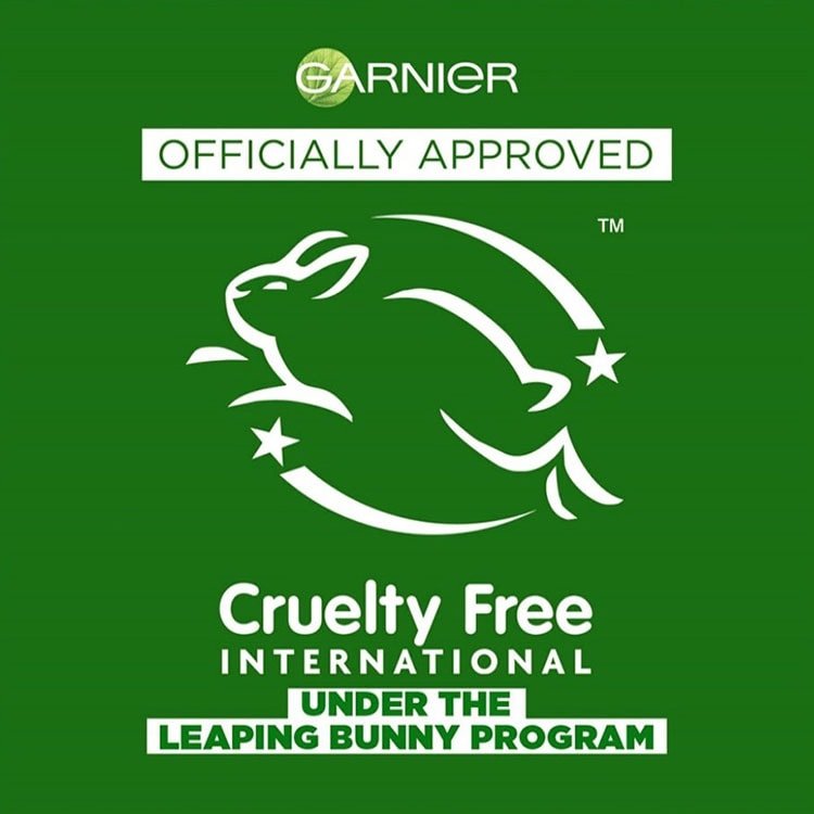 Garnier approved by Cruelty Free International