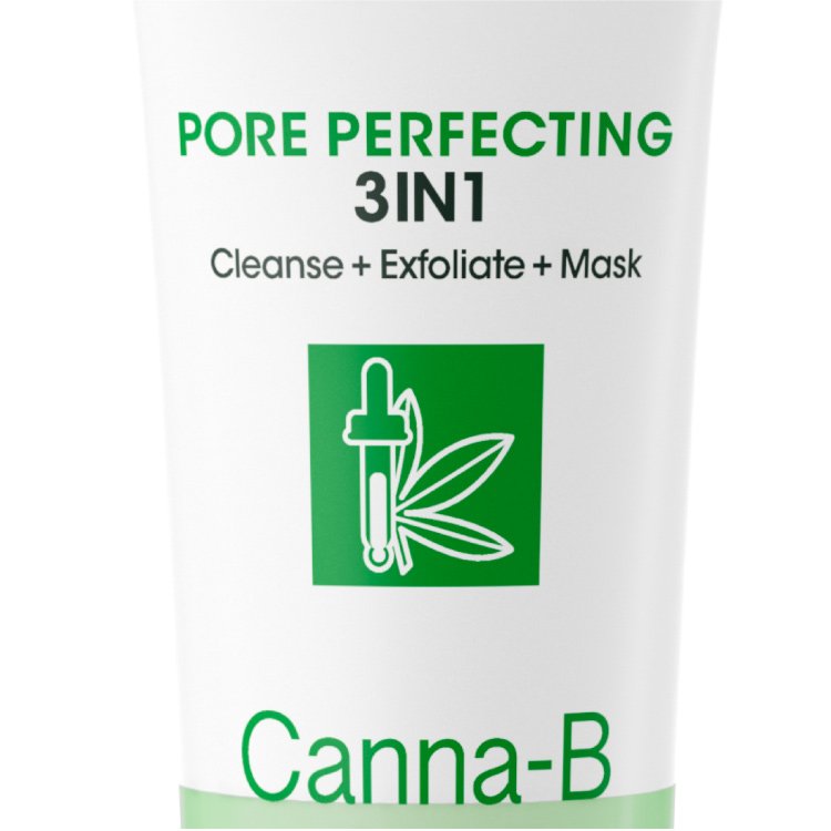 Garnier Greenlabs Canna-B cleanser detail
