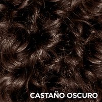 A close-up macro shot of healthy, shiny dark brown curls.