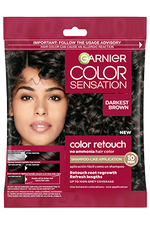Front Pack of Garnier Color Retouch 4.0 – Dark Brown