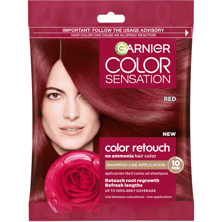 Front Pack of Garnier Color Retouch 6.6 – Red