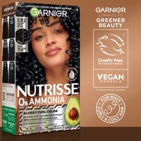 A side view of the product box featuring the "Greener Beauty" commitment, cruelty-free logo, and vegan formula label.
