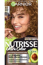 Front of pack of Nutrisse Ultra Color B3 – Golden Brown