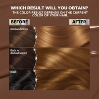 The color of the result will depend on the color of your hair