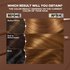 The color of the result will depend on the color of your hair