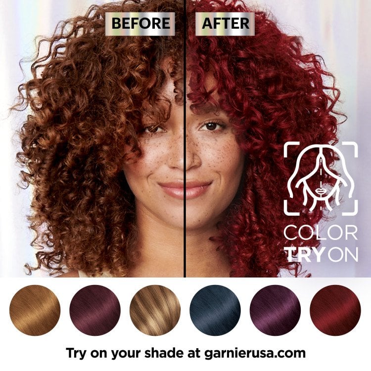 Try on your shade with Garnier’s Virtual Try On