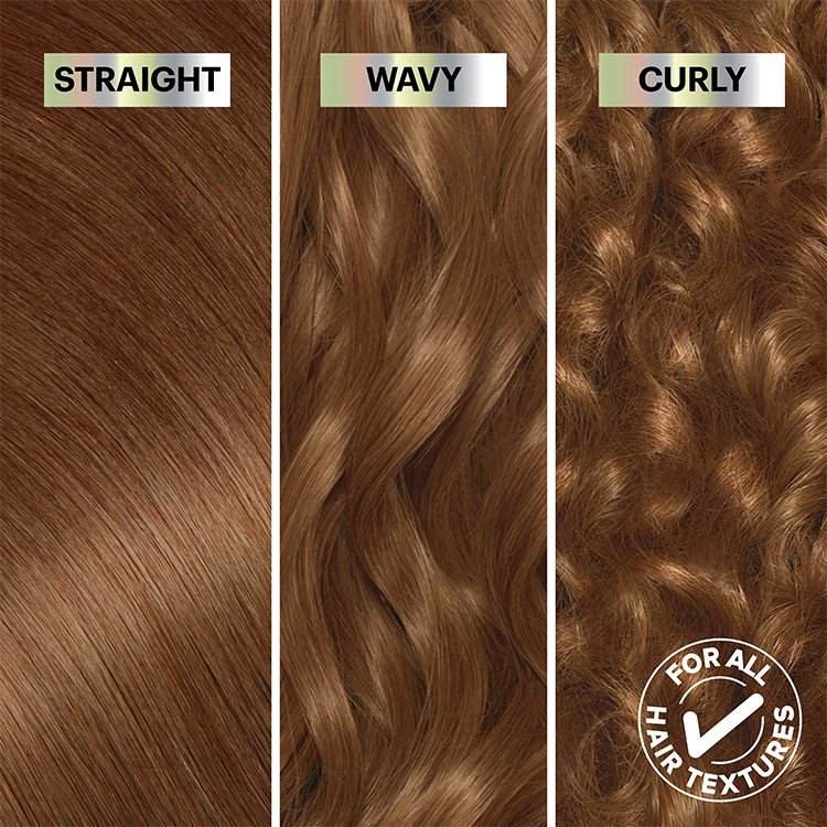 For all hair types – straight, wavy, and curly