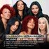 Ultra vibrant hair color, even on dark hair