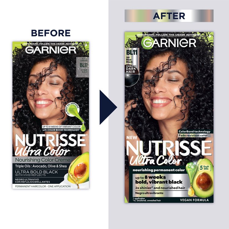 Before and after of renovated packaging