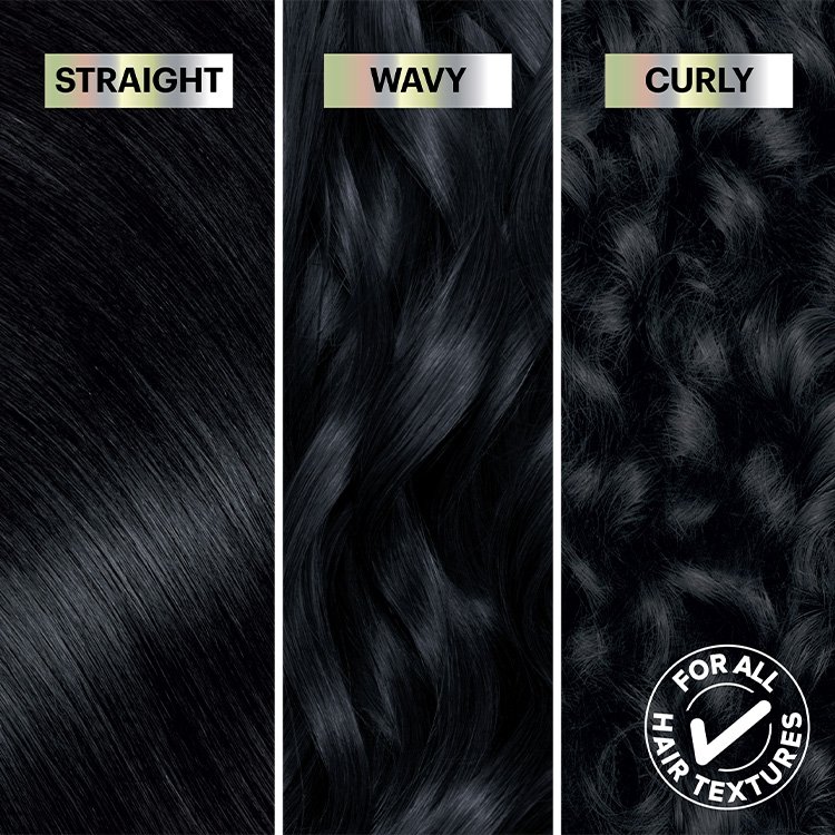For all hair types – straight, wavy, and curly