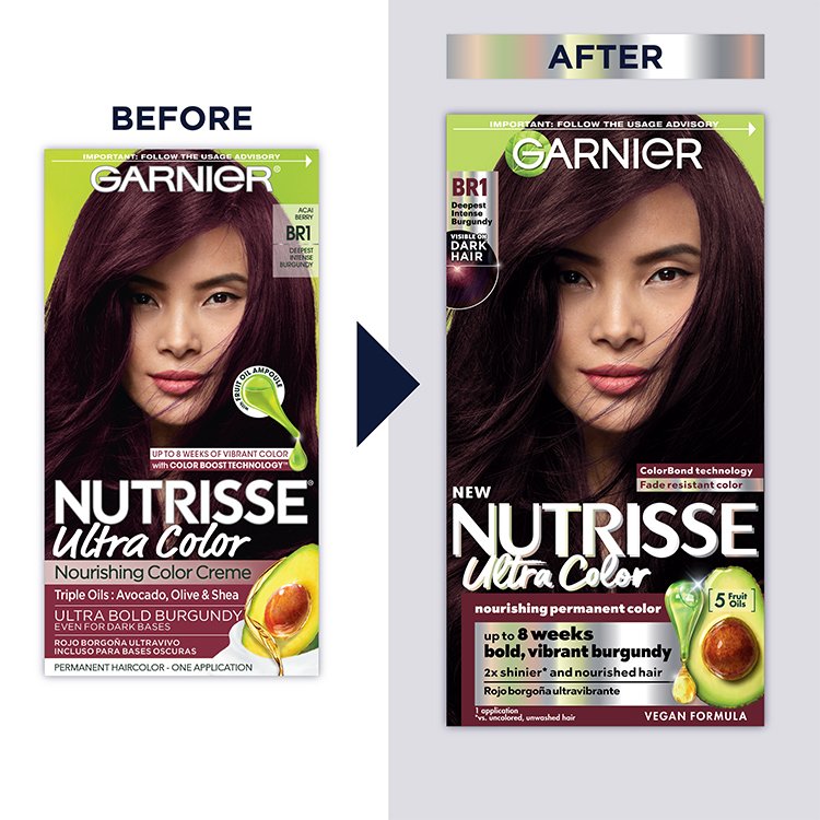 Before and after of renovated packaging