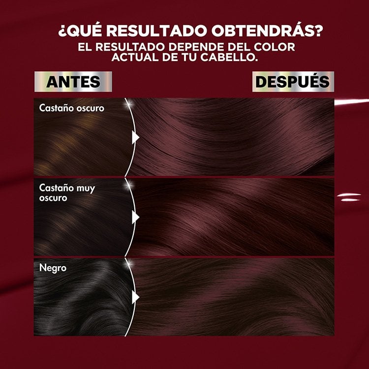 The color of the result will depend on the color of your hair
