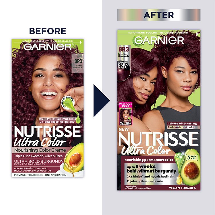 Before and after of renovated packaging