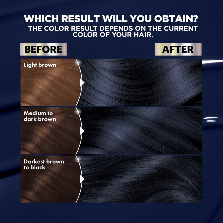 The color of the result will depend on the color of your hair