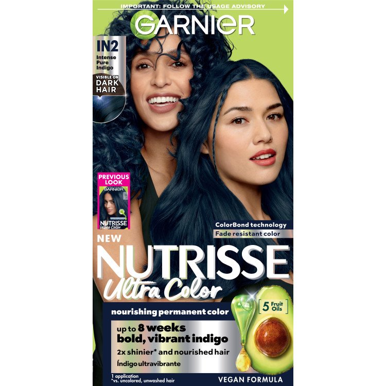 Nutrisse Ultra Color IN2 Intense Pure Indigo Garnier