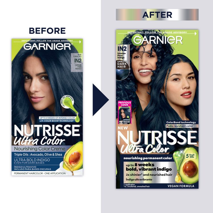 Before and after of renovated packaging