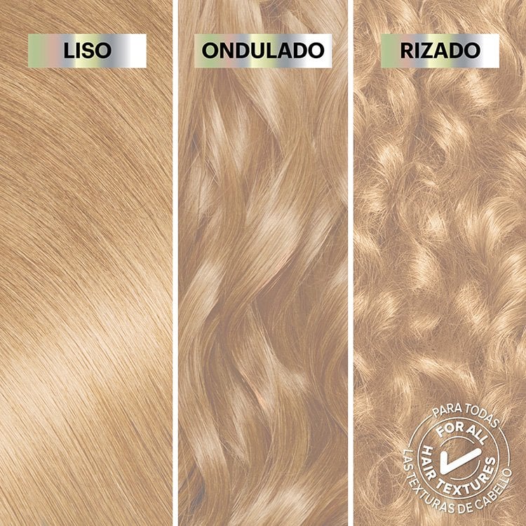 For all hair types – straight, wavy, and curly