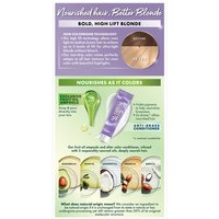 Back of pack of Nutrisse Ultra Color LB2 – Ultra Light Blonde