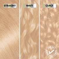 For all hair types – straight, wavy, and curly
