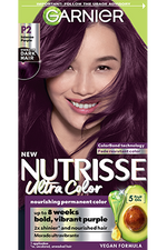 Front of pack of Nutrisse Ultra Color P2 – Intense Purple