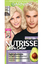 Front of pack of Nutrisse Ultra Color PL1 – Light Platinum
