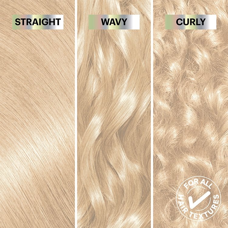 For all hair types – straight, wavy, and curly
