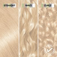 For all hair types – straight, wavy, and curly