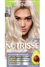 Front of pack of Nutrisse Ultra Color PL2 – Ultra Light Platinum