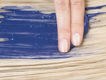 Deep blue anti-brass conditioner