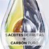 Formulated with 5 fruit oils and pure charcoal