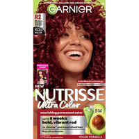 Front of pack of Nutrisse Ultra Color R2 – Medium Intense Red
