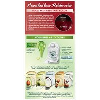 Back of pack of Nutrisse Ultra Color R2 – Medium Intense Red