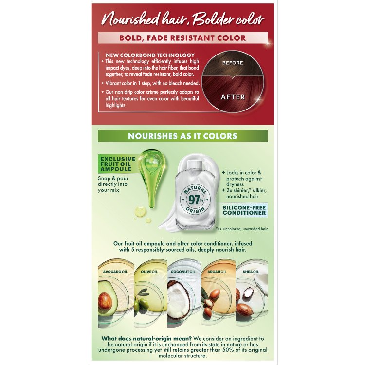 Back of pack of Nutrisse Ultra Color RA1 – Red Autumn