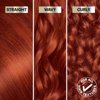 For all hair types – straight, wavy, and curly