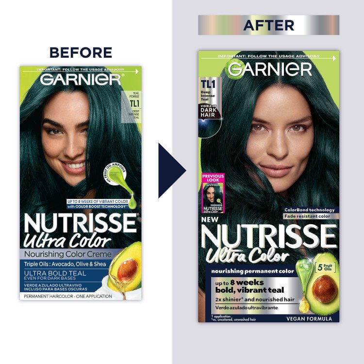 Before and after of renovated packaging