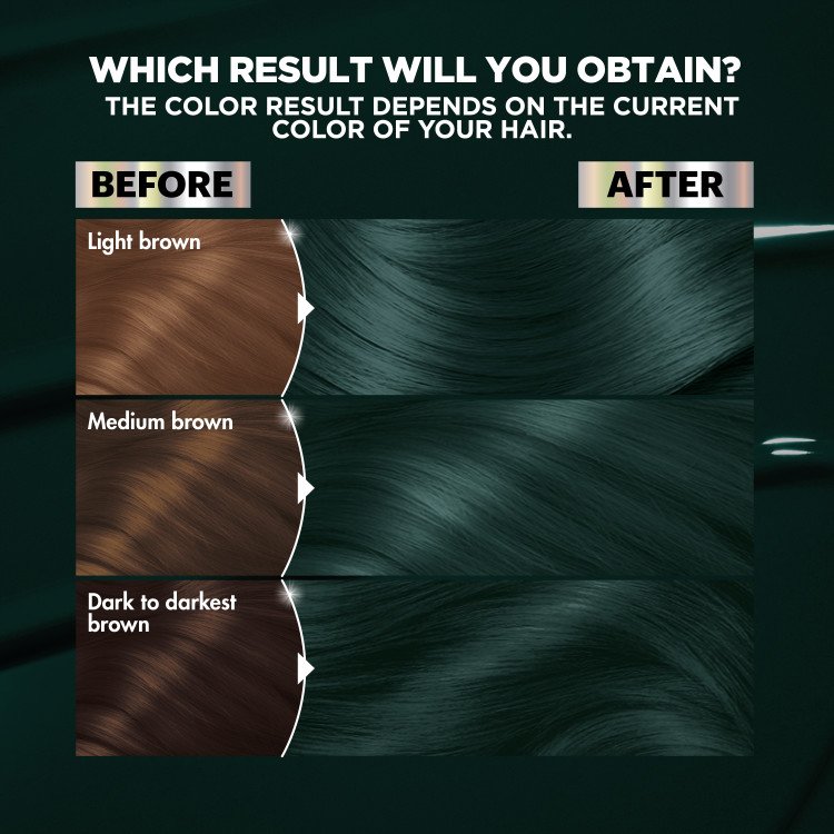 The color of the result will depend on the color of your hair