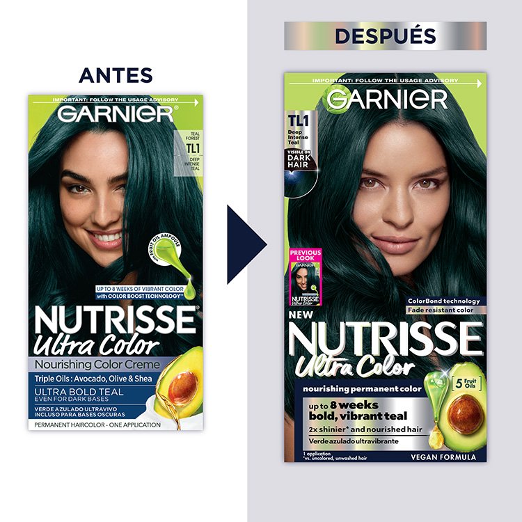 Before and after of renovated packaging