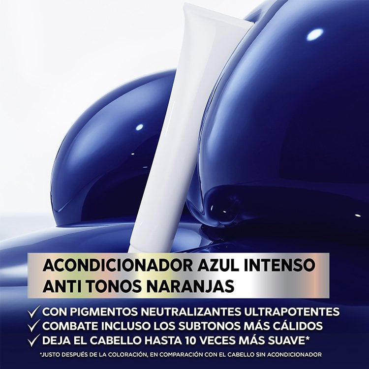 Deep blue anti brass conditioner