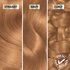 Straight, wavey, curly swatch