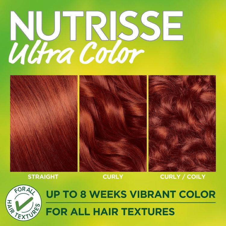 Consigue hasta 8 semanas de coloración vibrante con Nutrisse Ultra Color