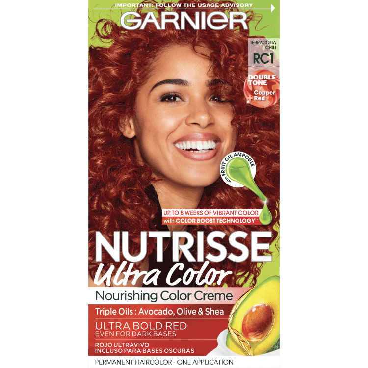 Color and Garnier Color Hair — Dye Ultra Nutrisse Hair