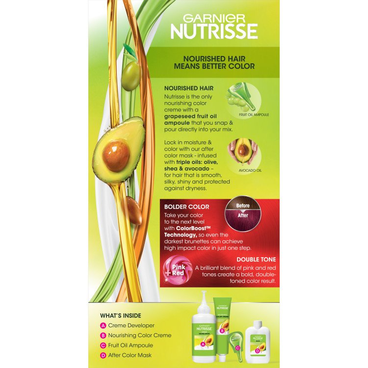 Achieve nourished hair and better color with Nutrisse Ultra Color