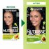 Blackest Black Hair Color Before After Nutrisse Nourish Permanent Color Grey coverage - Garnier