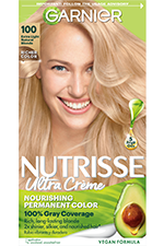 Extra Light Natural Blonde Hair Color Nutrisse Ultra Creme Nourishing Permanent Color - Garnier