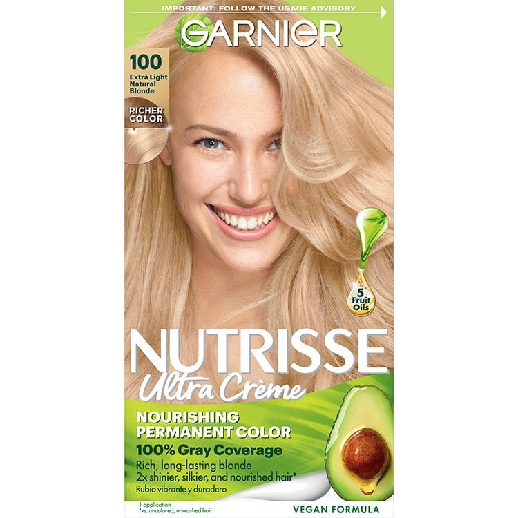 Nutrisse Nourishing Color Crème 100 Extra Light Natural Blonde - Garnier