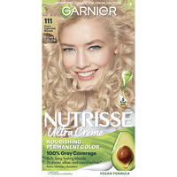 Extra Light Ash Blonde Hair Color Nutrisse Ultra Creme Nourishing Permanent Color - Garnier