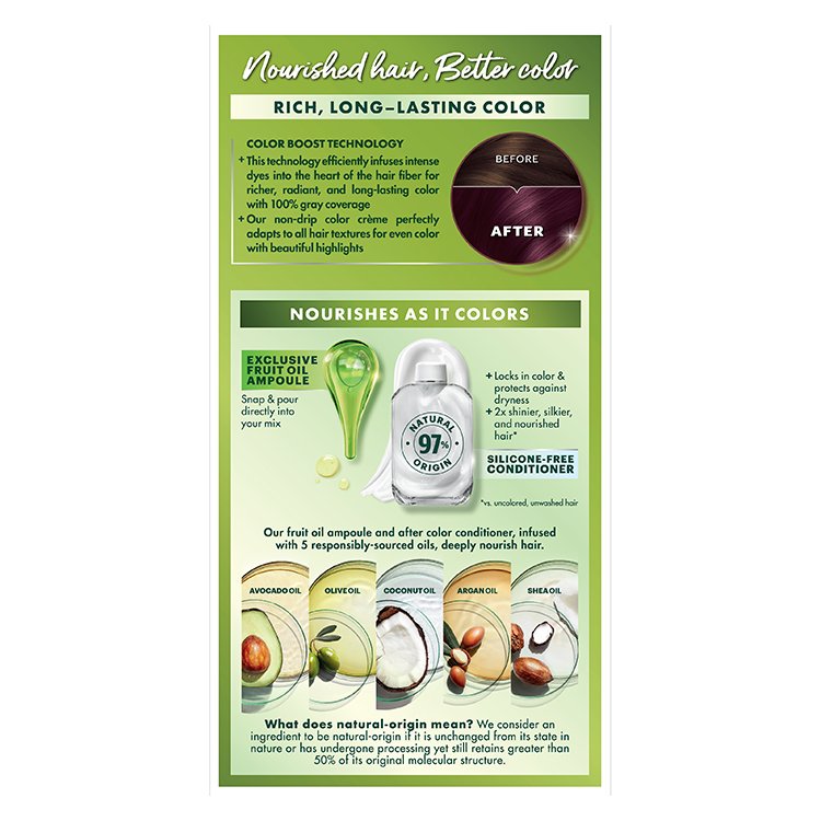 Nutrisse Ultra Crème - 362 Darkest Berry Burgundy - Garnier