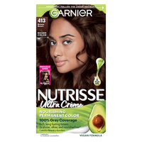 Bronze Brown Hair Color Nutrisse Ultra Creme Nourishing Permanent Color - Garnier
